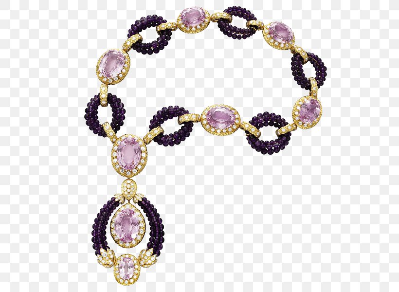 Jewellery Necklace Gemstone Van Cleef & Arpels Tayloru2013Burton Diamond, PNG, 600x600px, Jewellery, Amethyst, Auction, Bead, Bracelet Download Free