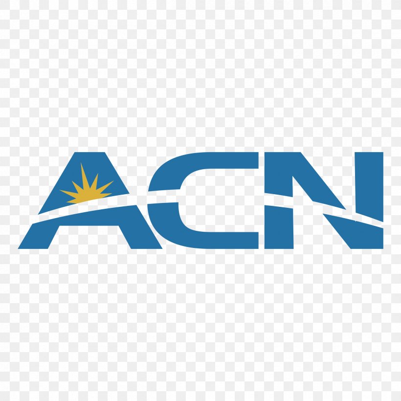 Logo ACN Inc. Brand Vector Graphics Product, PNG, 2400x2400px, Logo, Acn Inc, Area, Blue, Brand Download Free