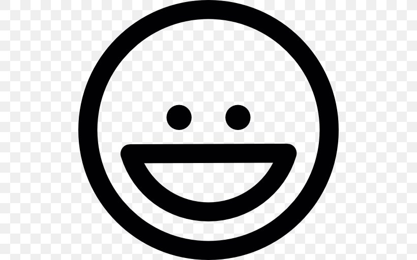 Smiley Emoji Emoticon Wink, PNG, 512x512px, Smiley, Area, Black And White, Blog, Data Download Free