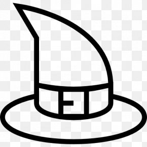 Witch Vector - Witch Hat Halloween Clip Art PNG