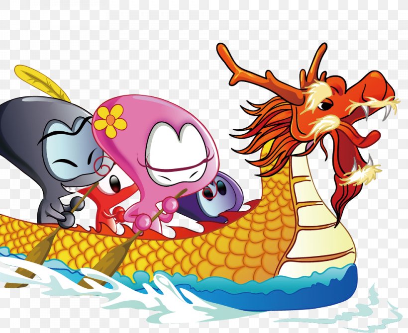 Zongzi Dragon Boat Festival Bateau-dragon, PNG, 984x804px, Zongzi, Art, Bateaudragon, Cartoon, Dragon Boat Download Free