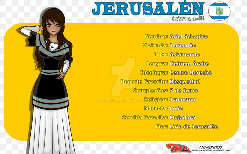 Jerusalem Animondos Judaism DeviantArt, PNG, 1600x1000px, Jerusalem, Advertising, Animondos, Brand, Cartoon Download Free