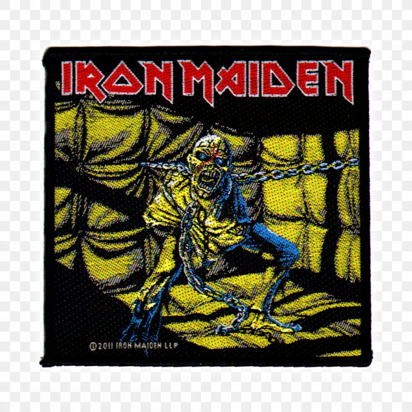 Piece Of Mind Iron Maiden Fear Of The Dark Heavy Metal The Trooper (Live Long Beach Arena), PNG, 1000x1000px, Piece Of Mind, Album, Embroidered Patch, Fear Of The Dark, Fictional Character Download Free