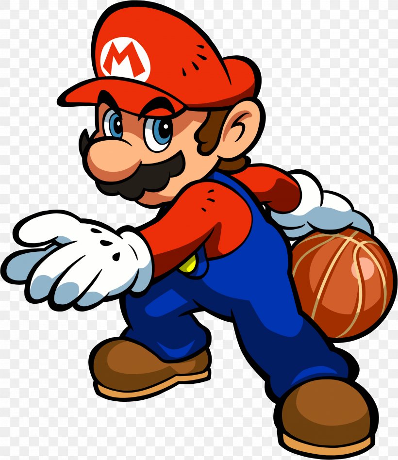 Super Mario Bros. Mario Hoops 3-on-3 Donkey Kong, PNG, 2588x2994px, Super Mario Bros, Area, Artwork, Ball, Boy Download Free