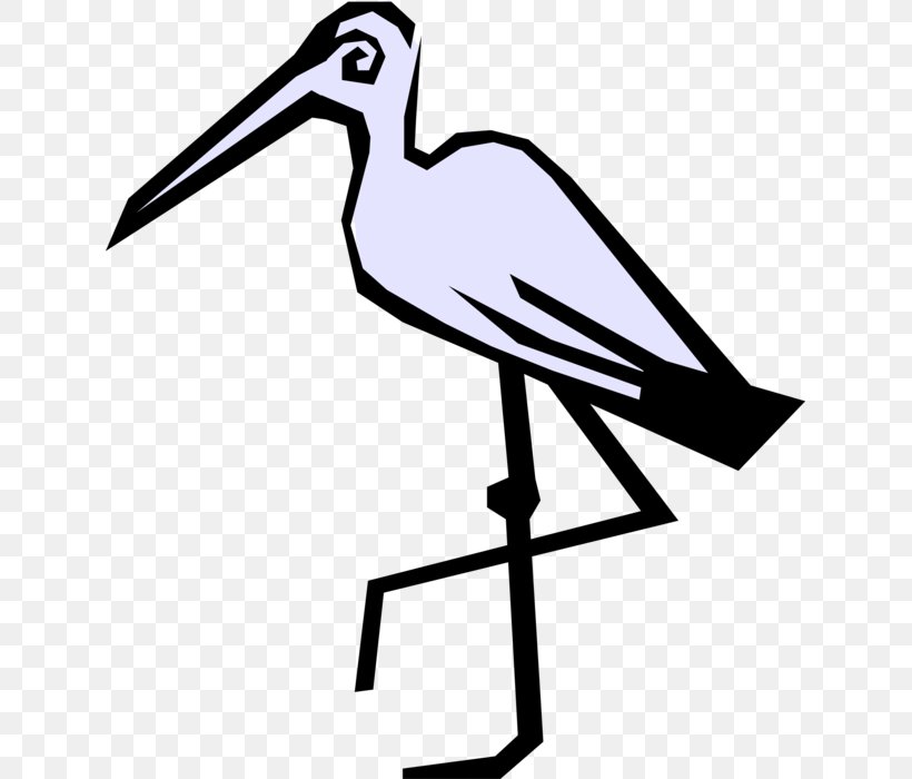 Clip Art Vector Graphics Crane Stork Illustration, PNG, 629x700px, Crane, Beak, Bird, Ciconiiformes, Coloring Book Download Free