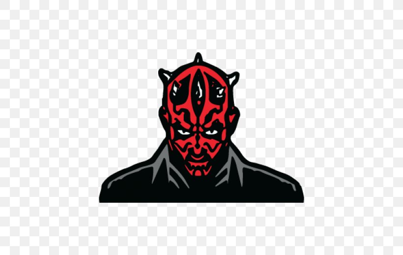 Darth Maul Anakin Skywalker Logo, PNG, 518x518px, Darth Maul, Anakin Skywalker, Art, Automotive Design, Black Download Free