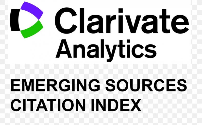 Emerging Sources Citation Index Clarivate Analytics Web Of Science Brand, PNG, 836x517px, Emerging Sources Citation Index, Academic Journal, Analytics, Area, Brand Download Free