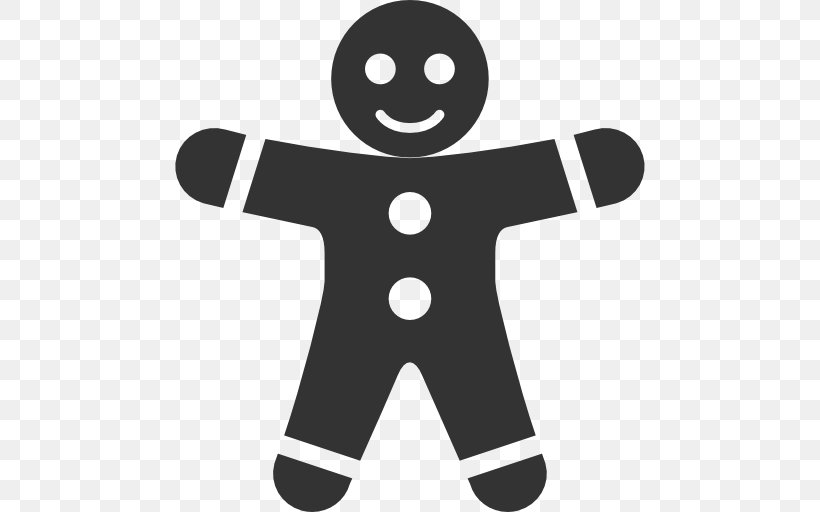 Gingerbread Man Frosting & Icing, PNG, 512x512px, Gingerbread Man, Biscuit, Biscuits, Black And White, Christmas Cookie Download Free