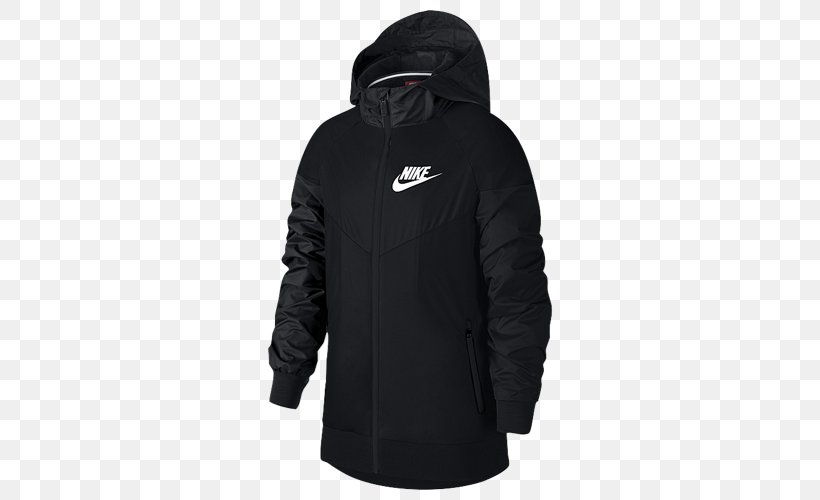 Hoodie Nike Jacket Windbreaker Clothing, PNG, 500x500px, Hoodie, Adidas, Black, Child, Children S Clothing Download Free