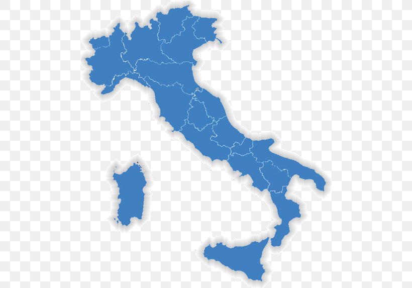 Regions Of Italy Vector Graphics Map Illustration, PNG, 500x573px, Regions Of Italy, Area, Blank Map, Blue, Drawing Download Free