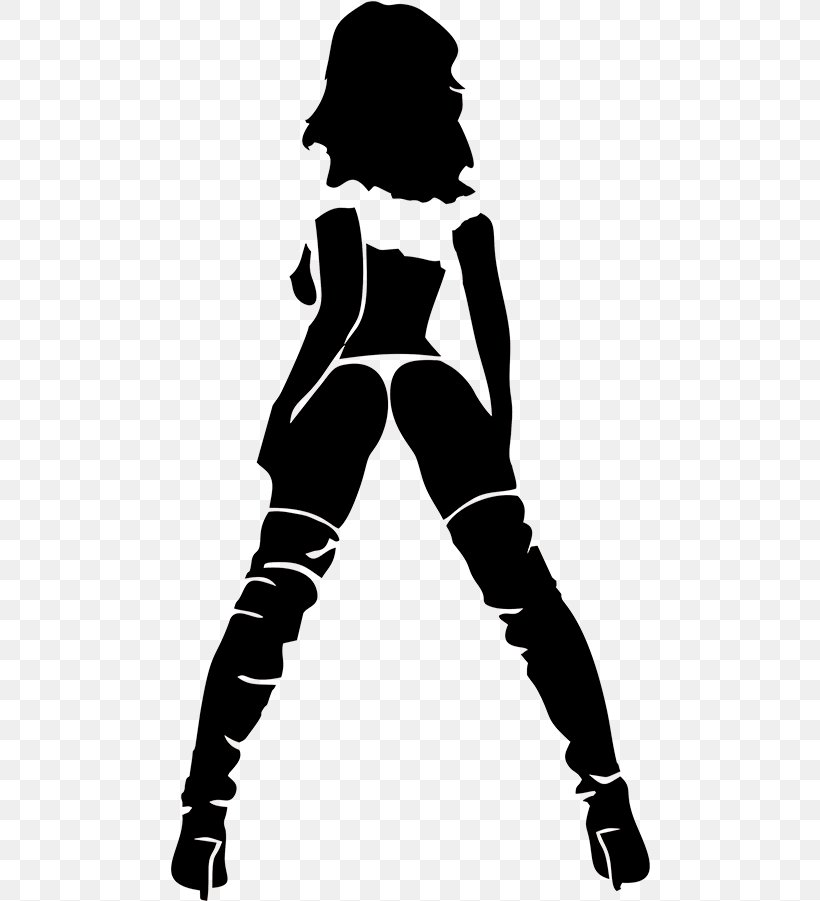 Silhouette Clip Art Woman Illustration Girl, PNG, 480x901px, Silhouette, Art, Blackandwhite, Decal, Drawing Download Free