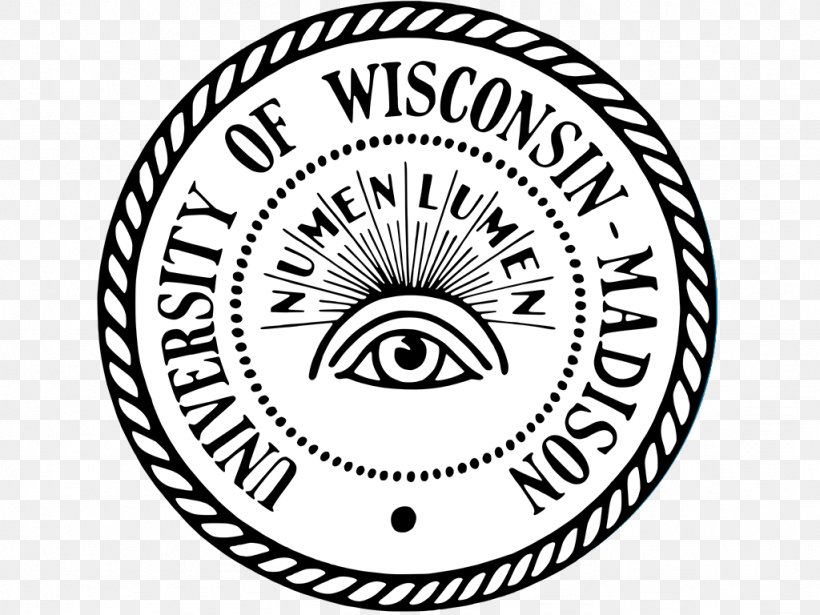 University Of Wisconsin-Madison College Master's Degree Doctorate, PNG, 1024x768px, University Of Wisconsinmadison, Academic Degree, Area, Black And White, Brand Download Free