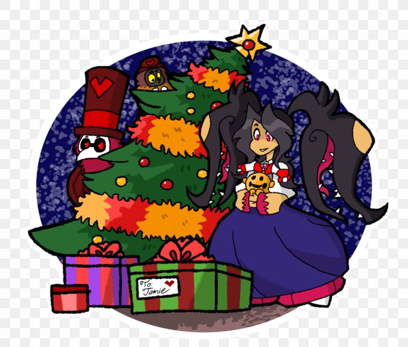 Christmas Ornament Illustration Cartoon Product Purple, PNG, 968x825px, Christmas Ornament, Cartoon, Character, Christmas, Christmas Day Download Free