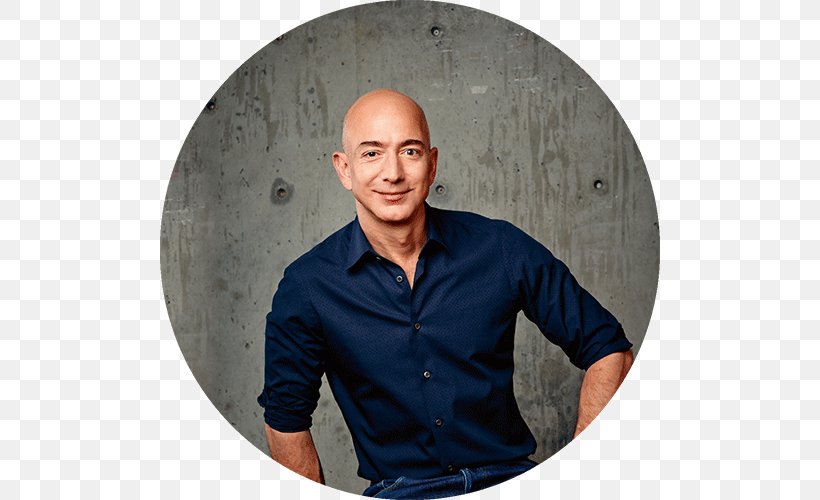 Jeff Bezos Amazon.com Chief Executive Business The World's Billionaires, PNG, 500x500px, 2018, Jeff Bezos, Amazon Hq2, Amazoncom, Blue Origin Download Free