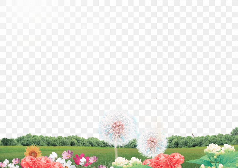 Wallpaper, PNG, 1754x1240px, Meadow, Dandelion, Floral Design, Floristry, Flower Download Free