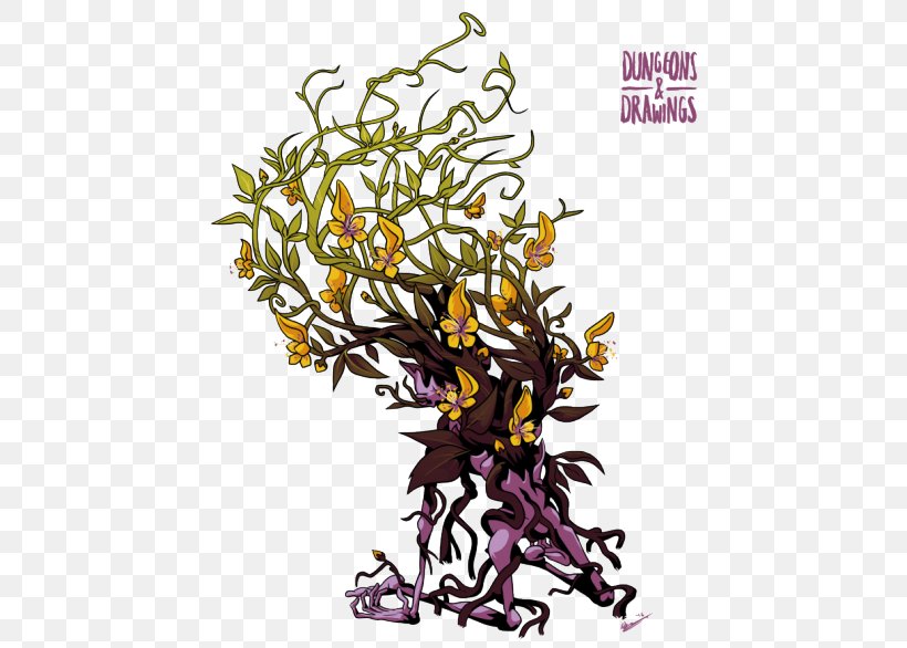 Yellow Musk Creeper Pathfinder Roleplaying Game Dungeons & Dragons Clip Art, PNG, 500x586px, Pathfinder Roleplaying Game, Art, Branch, Character, Concept Art Download Free