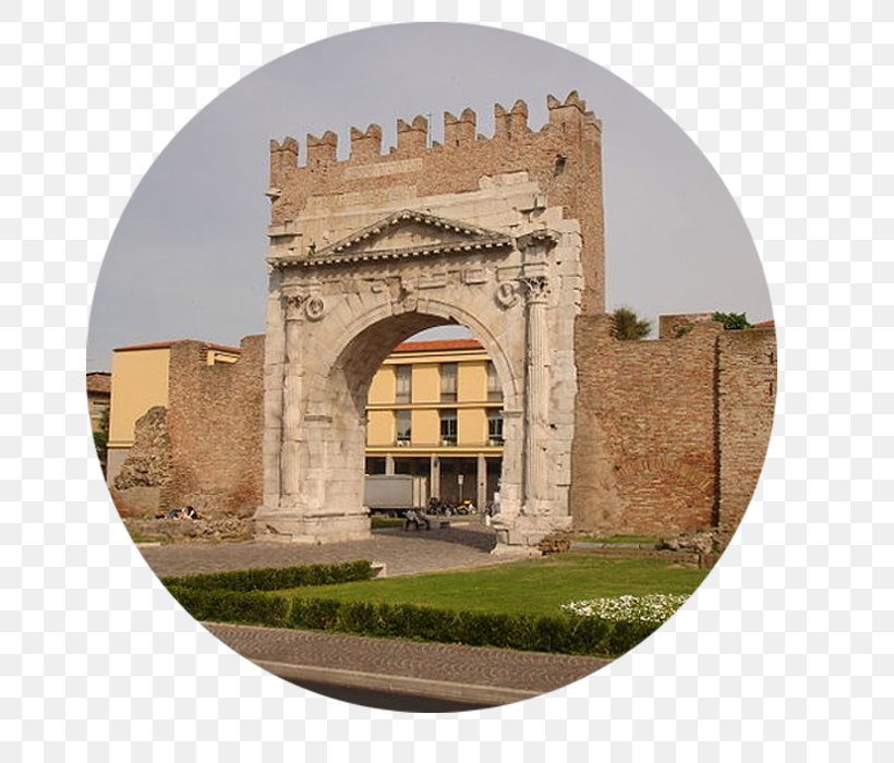 Arch Of Augustus Bellaria – Igea Marina Riccione Hotel Beach, PNG, 700x700px, Riccione, Arch, Augustus, Beach, Coast Download Free