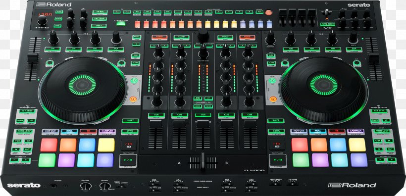 Roland TR-808 Disc Jockey DJ Controller Drum Machine Roland Corporation, PNG, 1523x737px, Watercolor, Cartoon, Flower, Frame, Heart Download Free