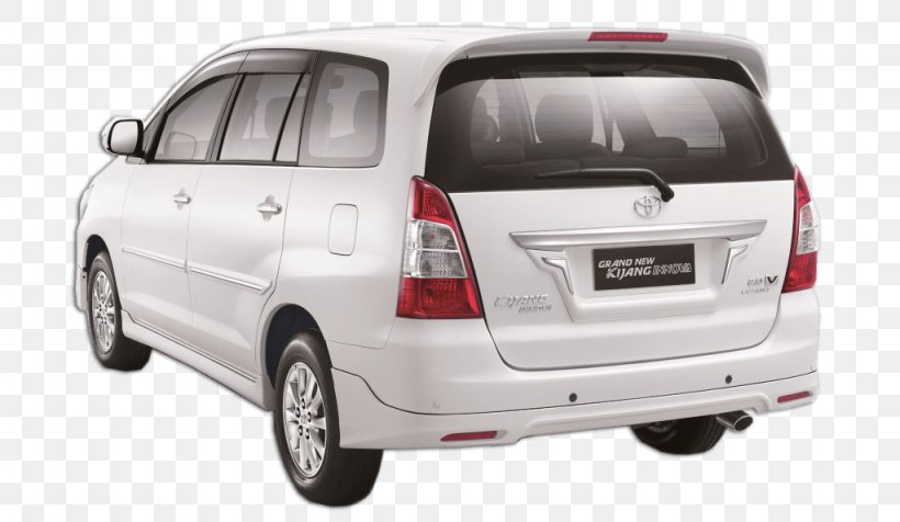 Toyota Innova Toyota Kijang Car Tata Indica, PNG, 1024x595px, Toyota Innova, Automotive Design, Automotive Exterior, Brand, Bumper Download Free