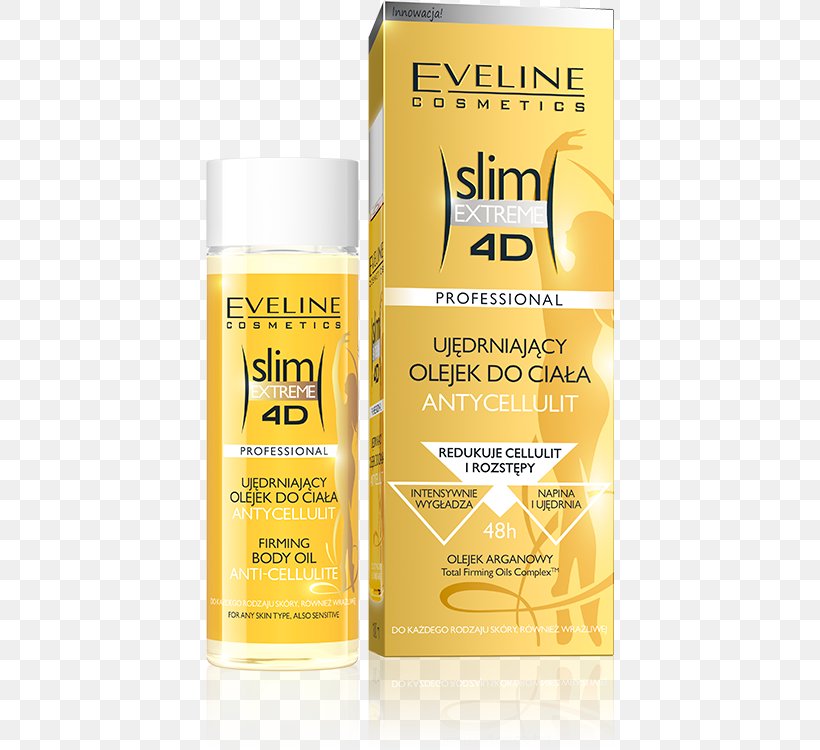 Lotion Cellulite Eveline Cosmetics Oil, PNG, 750x750px, Lotion, Adipose Tissue, Argan Oil, Cellulite, Cosmetics Download Free