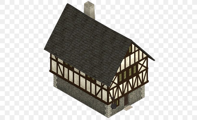 Middle Ages House Building Roof Medieval Architecture, PNG, 500x500px, Middle Ages, Barn, Building, Cottage, Facade Download Free