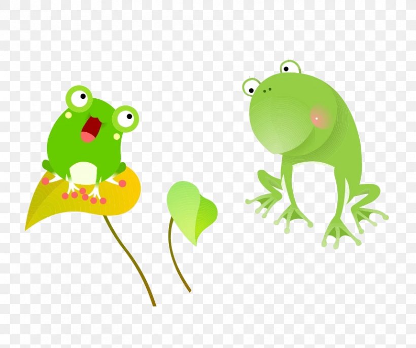 Frog Lithobates Clamitans Cartoon, PNG, 857x719px, Frog, Amphibian, Cartoon, Graphic Arts, Grass Download Free