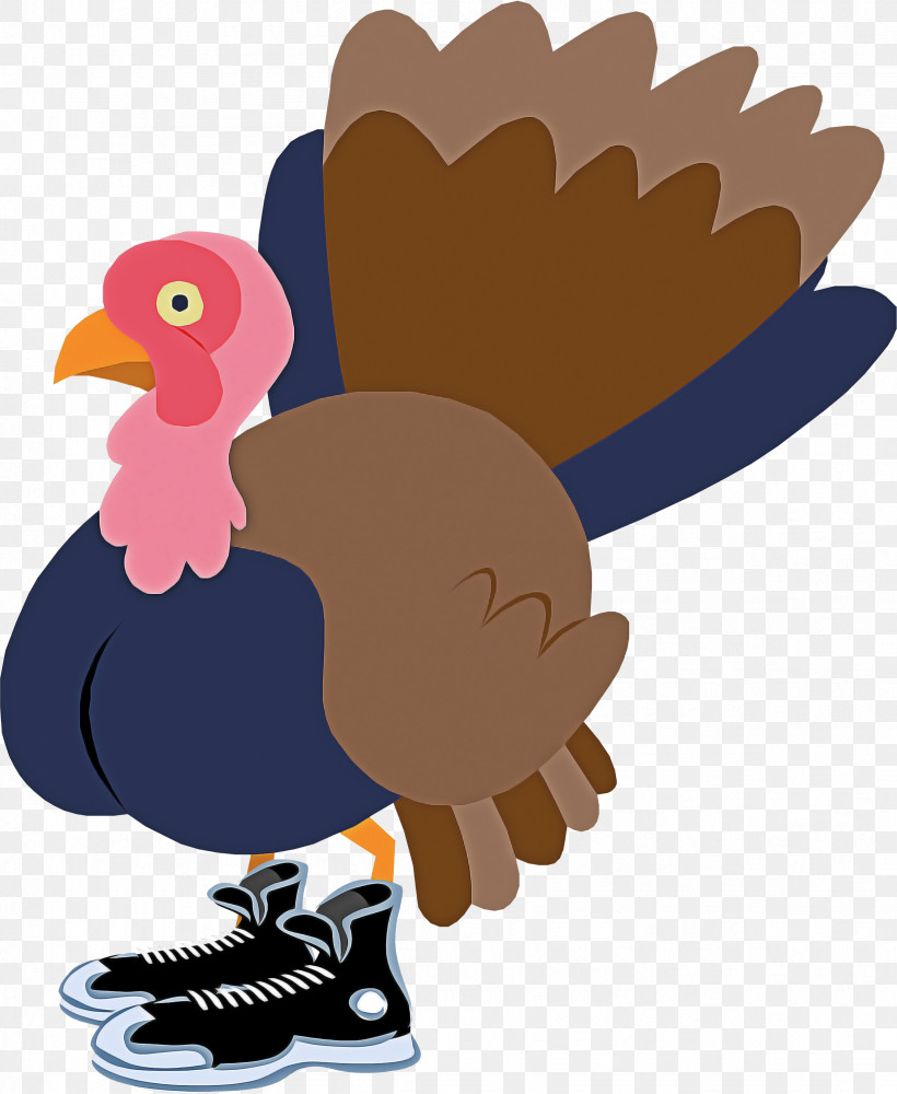 Bird Cartoon Turkey Beak Vulture, PNG, 2454x2993px, Bird, Andean Condor, Beak, Cartoon, Flightless Bird Download Free