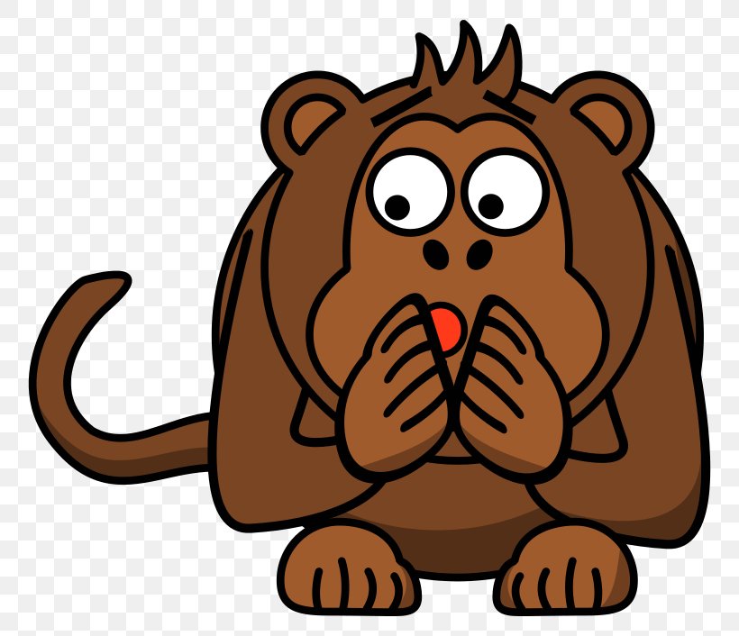 Monkey Cartoon Orangutan Clip Art, PNG, 800x706px, Monkey, Animated Series, Animation, Artwork, Big Cats Download Free