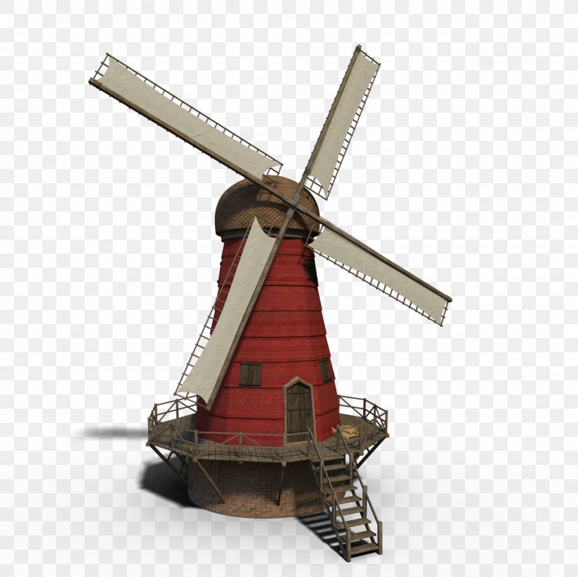 Windmill Building Theatrical Property Model, PNG, 1600x1600px, Windmill, Animation, Building, Live Action, Logo Download Free