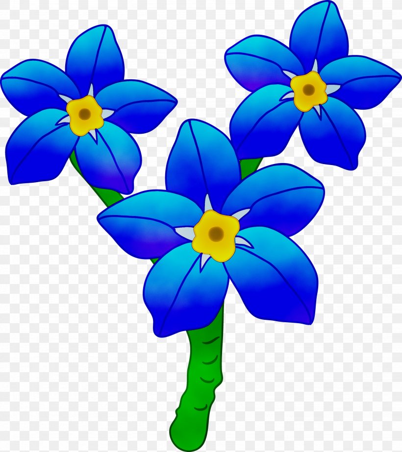 Cut Flowers Clip Art Floral Design, PNG, 2663x3000px, Cut Flowers, Automotive Wheel System, Blue, Borage Family, Cobalt Blue Download Free