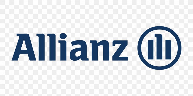 Logo Insurance Brand Product Trademark, PNG, 2272x1136px, Logo, Allianz, Area, Blue, Brand Download Free