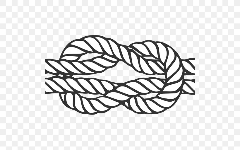 Reef Knot The Ashley Book Of Knots Friendship Bracelet, PNG, 512x512px, Knot, Ashley Book Of Knots, Black And White, Bowline, Branch Download Free