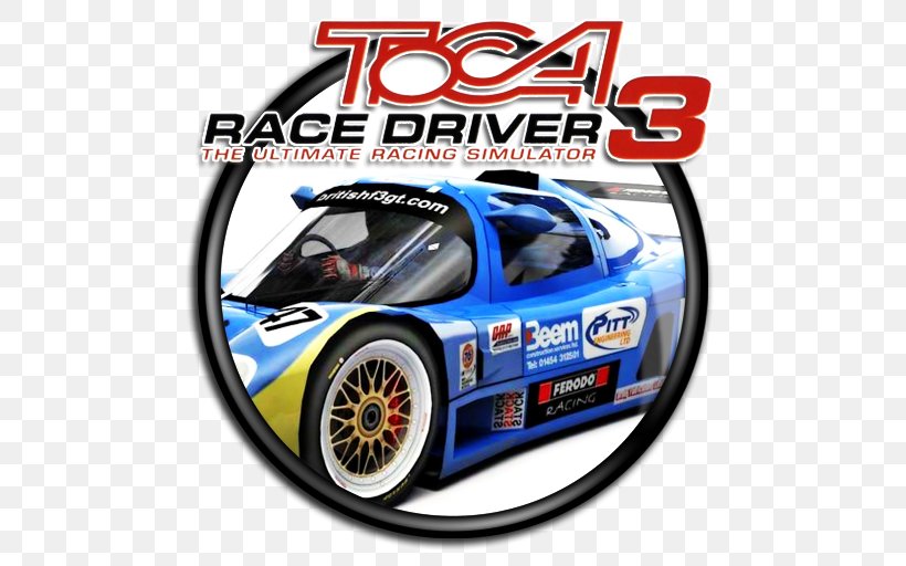 TOCA Race Driver 3 Race Driver: Grid Grid 2 TOCA Race Driver 2 PlayStation 2, PNG, 512x512px, Toca Race Driver 3, Auto Racing, Automotive Design, Automotive Exterior, Automotive Wheel System Download Free