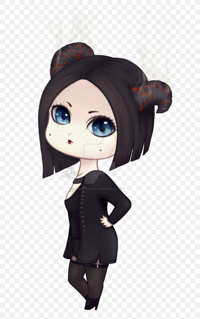 Cartoon Black Hair Figurine Character, PNG, 1024x1632px, Cartoon, Animated Cartoon, Black Hair, Brown Hair, Character Download Free