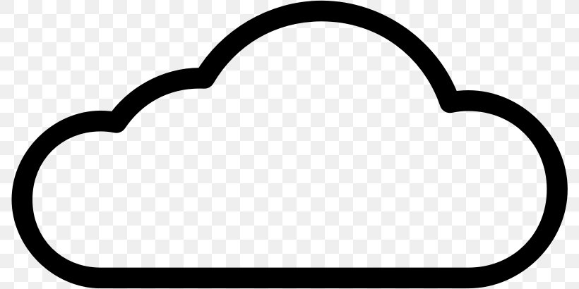Cloud Computing Clip Art, PNG, 788x410px, Cloud Computing, Area, Black And White, Cloud, Cloud Storage Download Free