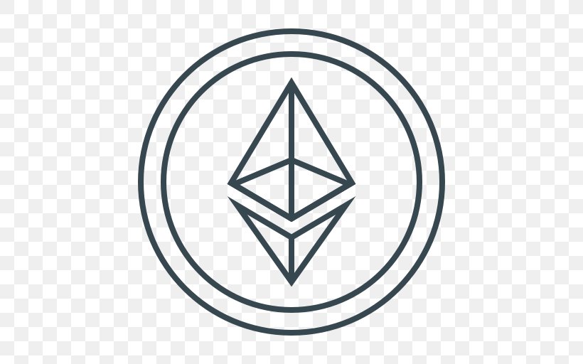 Ethereum Blockchain.info Cryptocurrency, PNG, 512x512px, Ethereum, Area, Bitcoin, Black And White, Blockchain Download Free