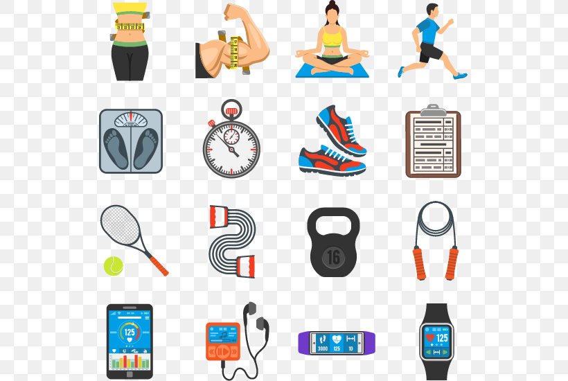 Physical Fitness Icon Design Icon, PNG, 533x550px, Physical Fitness, Brand, Communication, Computer Icon, Electronics Accessory Download Free