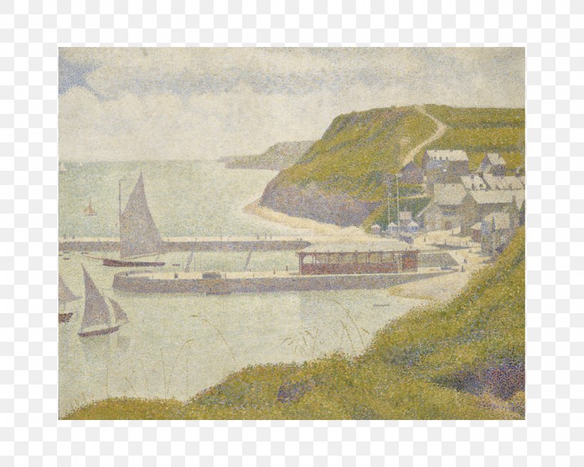 Port-en-Bessin-Huppain Harbour At Port-en-Bessin At High Tide Musée D'Orsay Port-en-Bessin, Entrance To The Harbor Seascape At Port-en-Bessin, Normandy, PNG, 1280x1024px, Painting, Art, Artist, Artwork, Canvas Download Free