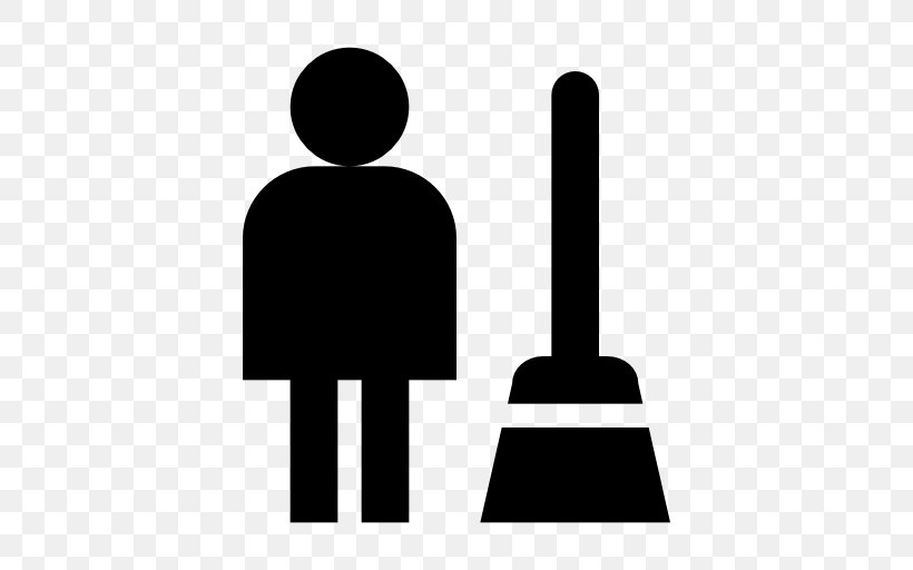 Housekeeping Clip Art, PNG, 512x512px, Housekeeping, Black, Black And White, Computer Font, Housekeeper Download Free