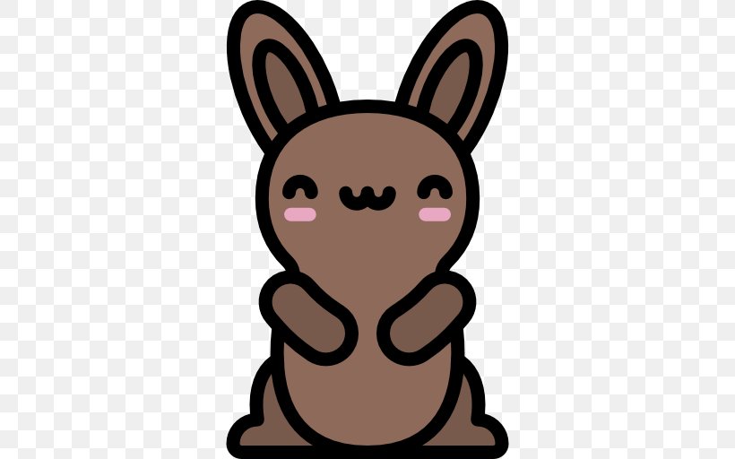 Domestic Rabbit Chocolate Bunny Clip Art, PNG, 512x512px, Domestic Rabbit, Carnivoran, Chocolate, Chocolate Bunny, Dog Like Mammal Download Free