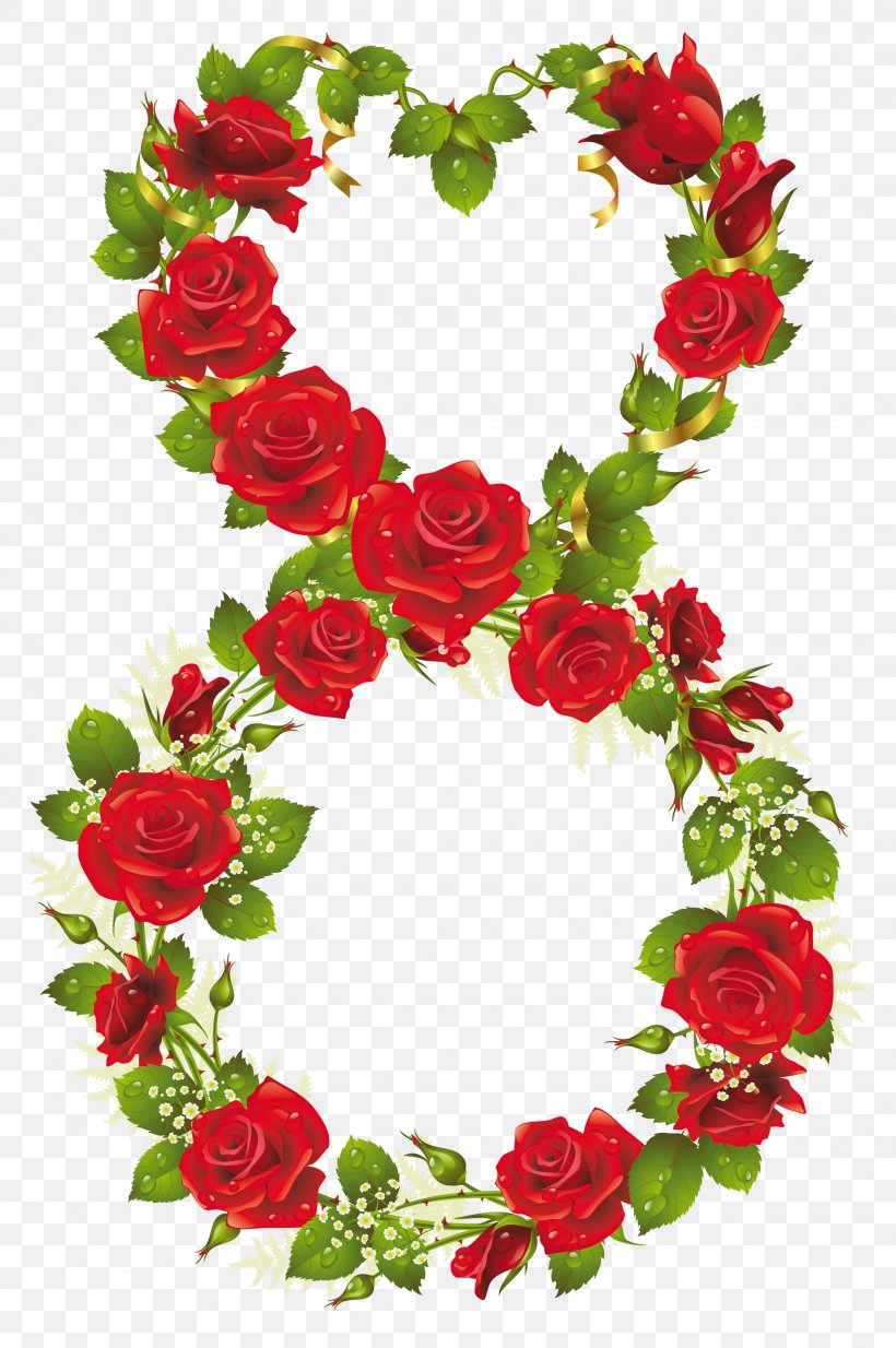 Rose March 8 International Women's Day Flower, PNG, 2250x3387px, Rose, Artificial Flower, Christmas Decoration, Cut Flowers, Decor Download Free