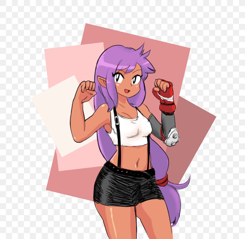 Shantae And The Pirate's Curse Shantae: Risky's Revenge Game Fan Art Character, PNG, 654x800px, Watercolor, Cartoon, Flower, Frame, Heart Download Free