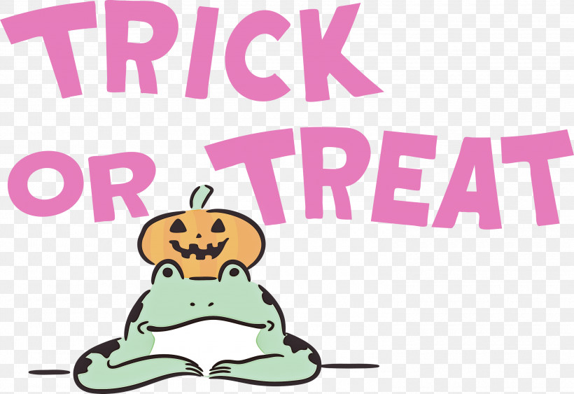 TRICK OR TREAT Halloween, PNG, 3000x2061px, Trick Or Treat, Behavior, Cartoon, Geometry, Halloween Download Free