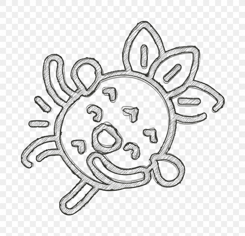 Actions Icon Laughing Icon Pineapple Character Icon, PNG, 1240x1196px, Actions Icon, Blackandwhite, Cartoon, Circle, Coloring Book Download Free