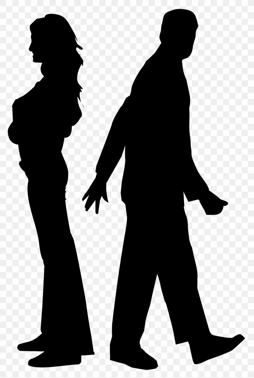Intimate Relationship Silhouette Clip Art, PNG, 1288x1920px, Intimate Relationship, Black And White, Combat, Couple, Drawing Download Free