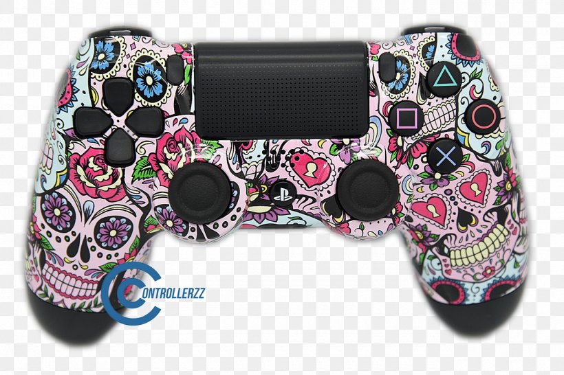 Calavera Game Controllers PlayStation 4 Joystick, PNG, 1280x853px, Calavera, All Xbox Accessory, Day Of The Dead, Game Controller, Game Controllers Download Free