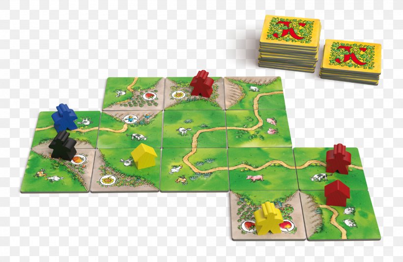 Carcassonne, Over Hill And Dale (game Accessories) Toys/Spielzeug Board Game Tabletop Games & Expansions, PNG, 2000x1299px, Carcassonne, Board Game, Game, Games, Grass Download Free