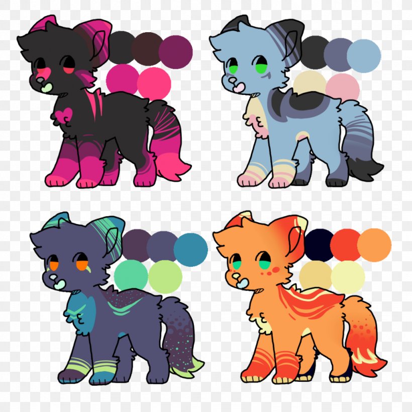 Dog Cat Puppy Horse Mammal, PNG, 1024x1024px, Dog, Animal, Animal Figure, Art, Breed Download Free