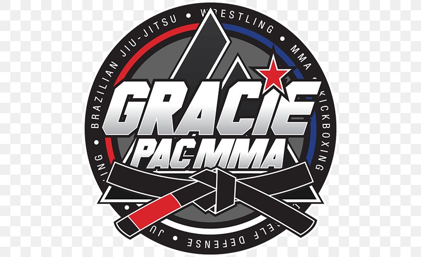 Gracie PAC MMA Mixed Martial Arts Brazilian Jiu-jitsu Gi Gracie Family, PNG, 500x500px, Mixed Martial Arts, Badge, Brand, Brazilian Jiujitsu, Brazilian Jiujitsu Gi Download Free
