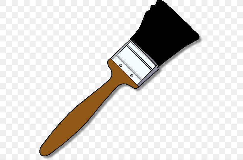 Paintbrush Clip Art, PNG, 553x541px, Paintbrush, Animation, Brush, Cartoon, Cold Weapon Download Free